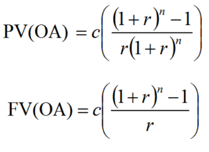 Ordinary Annuity